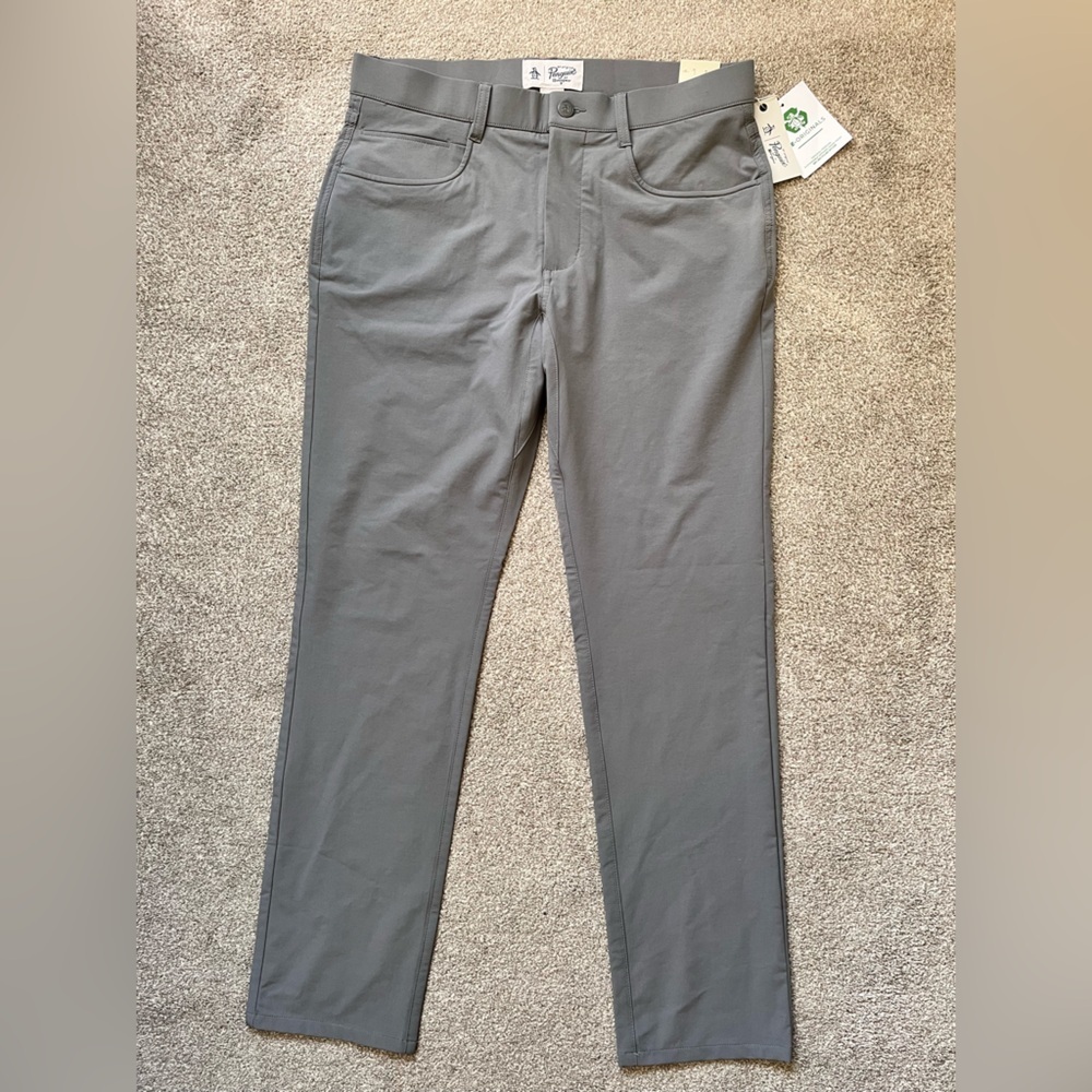 Brand New Mens Penguin Golf 4 Way Stretch Golf Pants Size 32x32 NWT